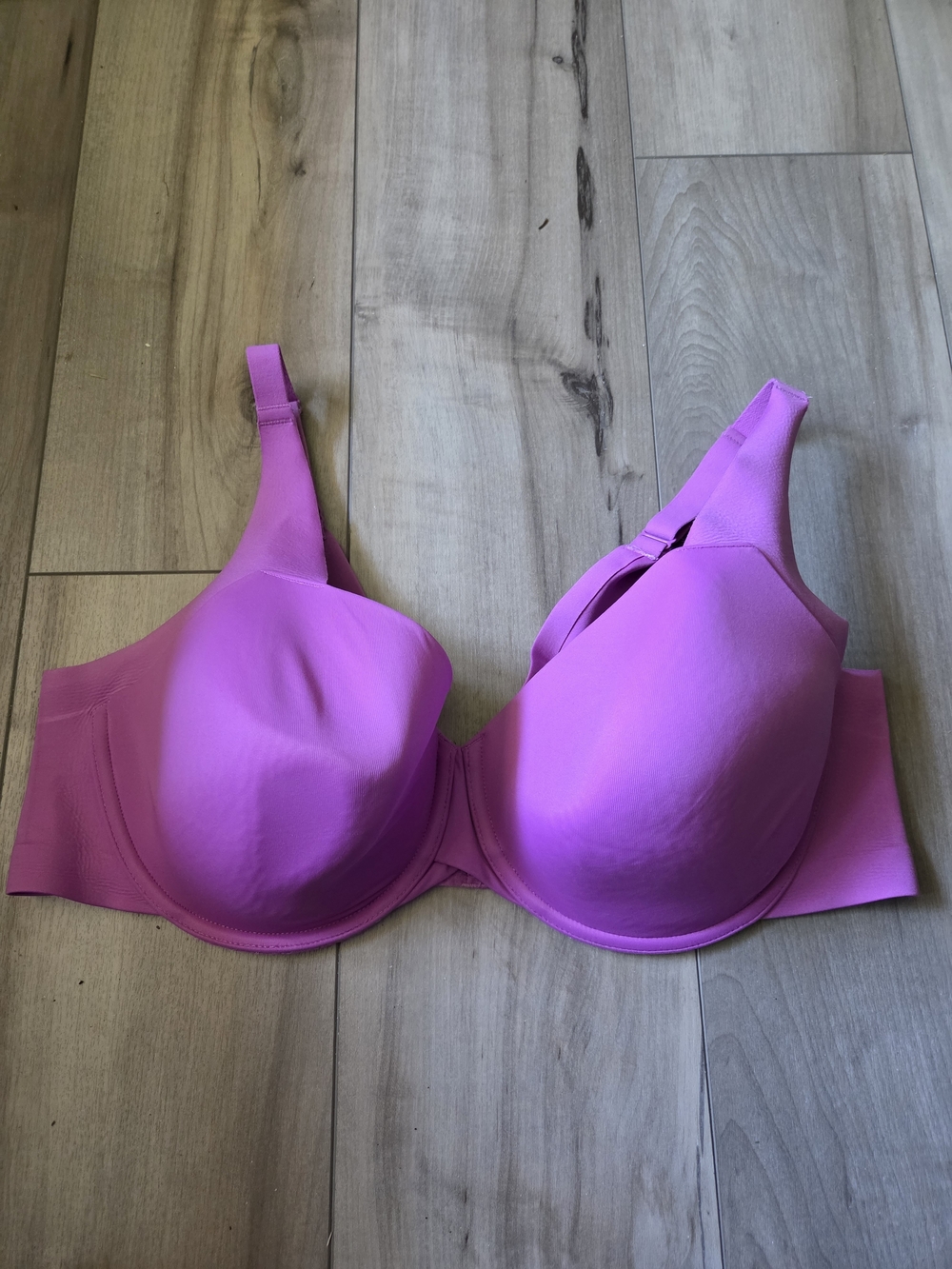 Cacique Vibrant Orchid Lightly Lined Balconette T-Shirt Bra